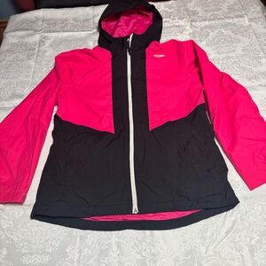 The North Face Kids' Pink and Black Jacket